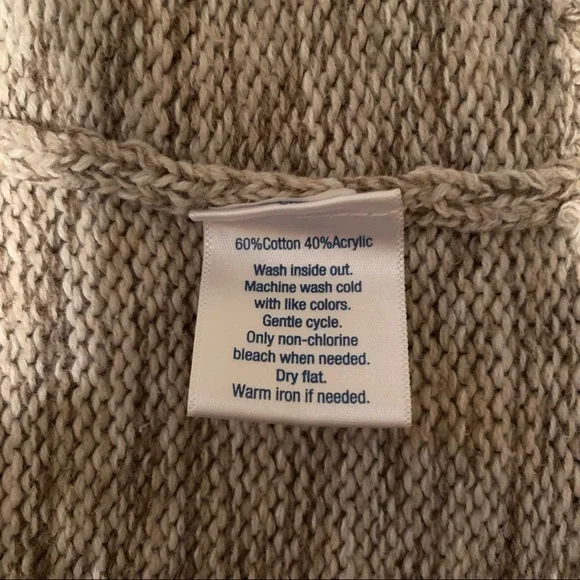 Urban Pipeline Cream Knit Hooded Sweater - Picture 6 of 6